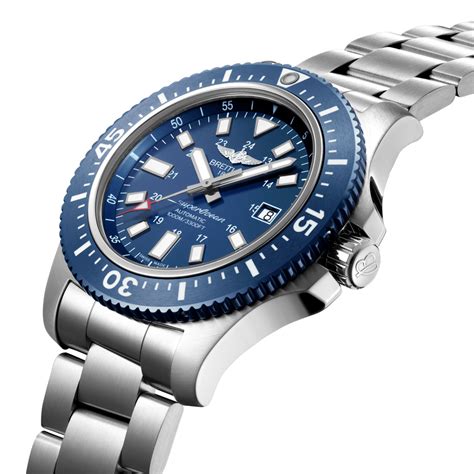 breitling superocean 44 special blacksteel test|breitling superocean 44 blue version.